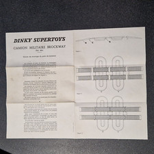 DINKY FRANCE ancien document (