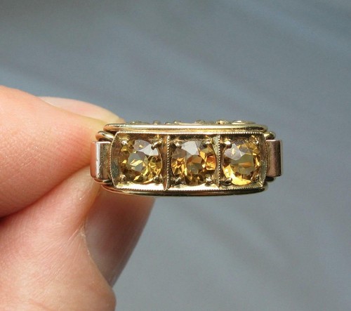 Citrine fiançailles mariage - fiançailles,