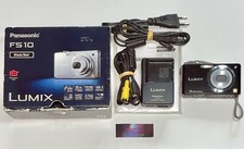 App. Photo Numérique Panasonic LUMIX DMC-FS10 12,1 Mpixels Testé Chargeur 16GO