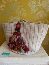 Sac cabas 100 % Coton  écru