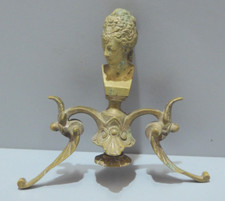 -BRONZE de PENDULE DIANE CHASSERESSE JUS de GRENIER COLLECTION déco HORLOGE   D