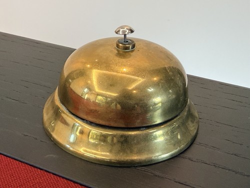Sonnette comptoir ancienne - de,