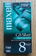 Maxell T-160 GX-Silver