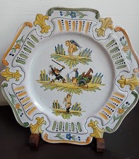 Assiette XVIIIe / XIXe