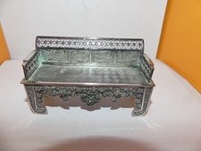 BANQUETTE MINIATURE ARGENT