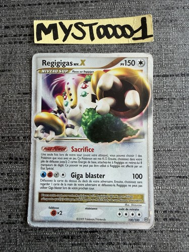 Carte pokémon regigigas - pokémon,