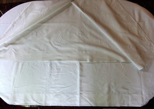 Drap lit ancien 2m00 x - de,