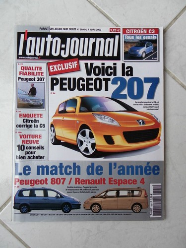 Auto journal 2002 589 - l'auto-journal, n°589