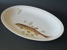 Ancien plat service ovale - plat,