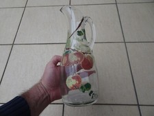 PICHET A CIDRE EMAILLE DE POMME DE NORMANDIE