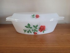 Plat à four vintage ovale