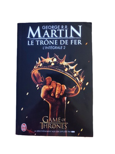 Livre trône fer - livre,