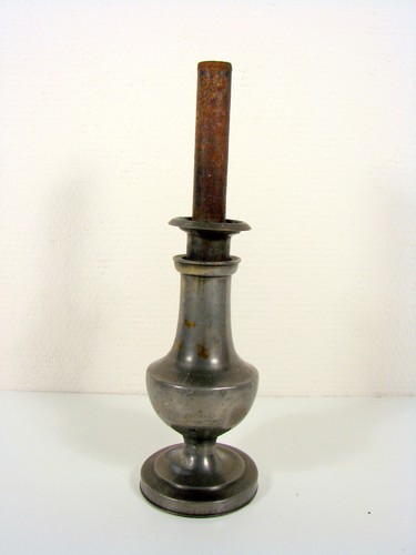 Ancienne lampe etain xviii - lampe, xviii°