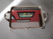 plateau sur pieds bronze doré