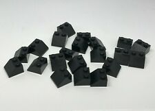 LEGO : 20x Pente, Brique toit 2 x 2 - Réf 3039 noir - Set 6393 4996 10193 4954