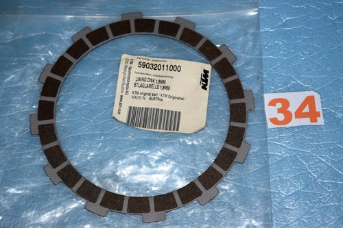 Disque embrayage garni - 1,