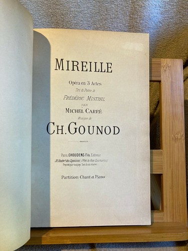 Charles gounod mireille opéra - charles,