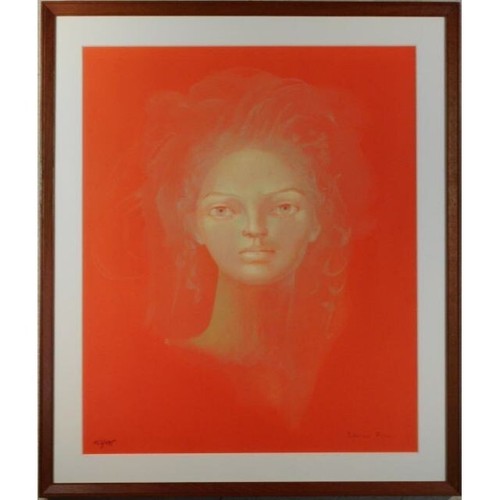 Leonor fini woman lithograph - fini, "woman"