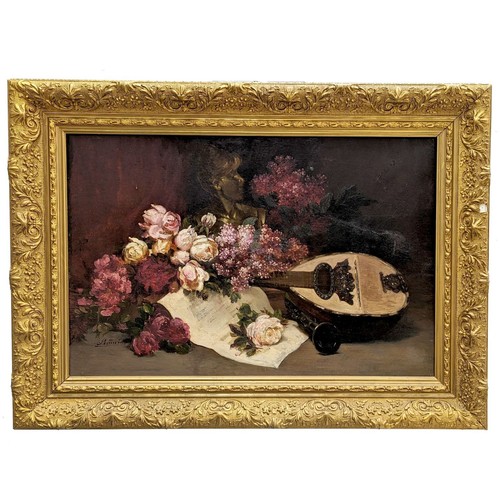 Eugène baudin huile sur - sur, toile