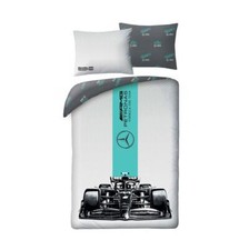 Formule F1 Housse Couette Simple Set Mercedes-Benz Voiture Course 100% Coton Ue