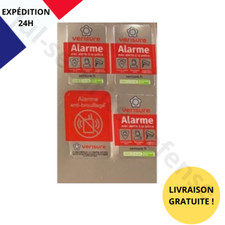 Lot 4 Autocollants 4 X 2,5cm