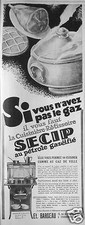 PUBLICITÉ SECIP CUISINIÈRE