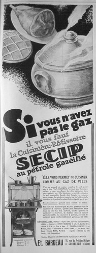 Publicité secip cuisinière - publicitÉ,