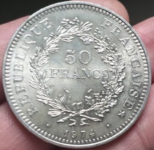 Pièce de 50 Francs argent