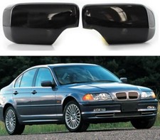 Coques Retroviseur Noir pour BMW SERIE 3 E46 Sedan Touring Série 5 E39 1998 2005
