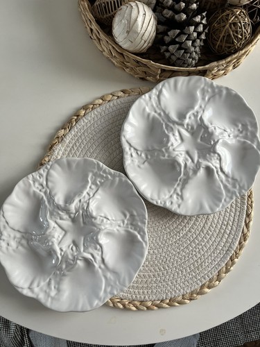 Assiettes huîtres - assiettes, à