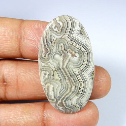 Cabochon agate dentelle - cabochon, d'agate