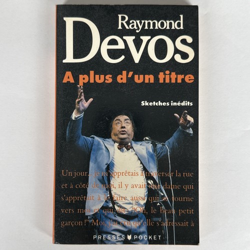 Livre poche raymond devos - livre,