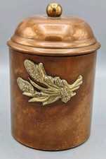 🍀Pot en cuivre décor épi