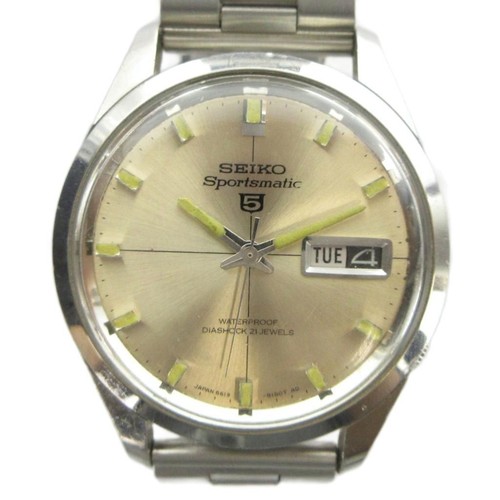 Seiko sportsmatic 6619 8110 - seiko, 6619-8110
