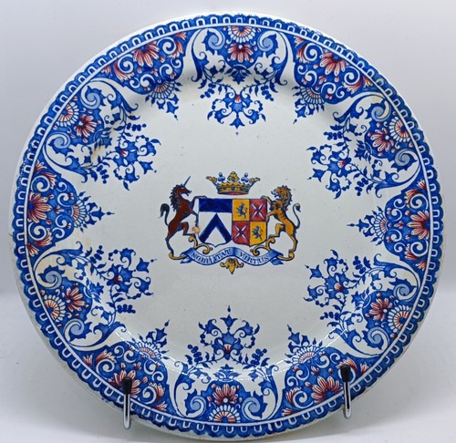 Ancienne assiette plate - ancienne,