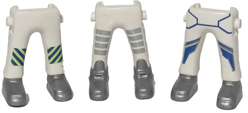 Playmobil jambes blanches - x3,