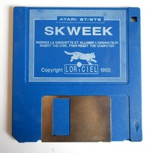 Rare SKWEEK Atari ST jeu / game for Atari ST STF STE / MEGA / 520 1040