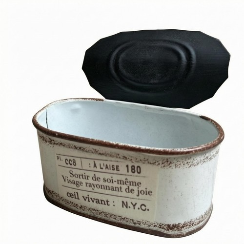 Mini cache pot ovale métal - mini, cache-pot