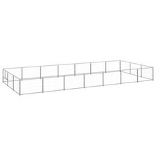 Chenil Argenté 21 m² Acier