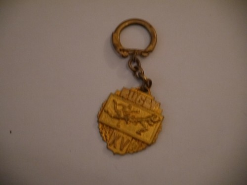 Porte clé métal dore - dore, a