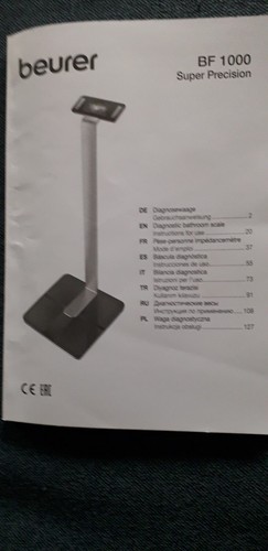 Beurer 1000 pèse - bf,