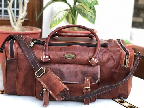 Sac voyage cuir - voyage, en