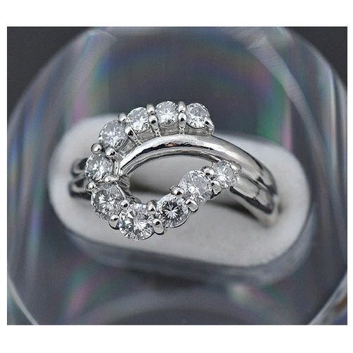 Bague diamant pt900 ct - diamant,