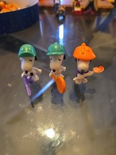 Lot 3 anciennes figurines PVC chien SNOOPY Peanuts BD sportifs vintage 80 - 90's