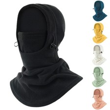 Casquette cycliste coupe vent peluche cagoule pour ski et aventures en plein air