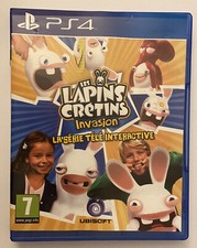 N683 JEU PAL FR PLAYSTATION 4 / PS4 : LES LAPINS CRETINS INVASION LA SERIE TV !
