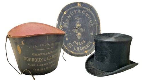 Ancien chapeau haut forme - chapeau,