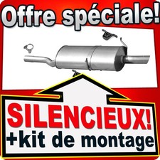 Silencieux arriere pour bmw - arriere,