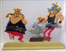 LES ARCHIVES ASTERIX -  CIEL LUI TOMBE SUR LE TETE  -  FIGURINE NEUVE AVEC BOITE