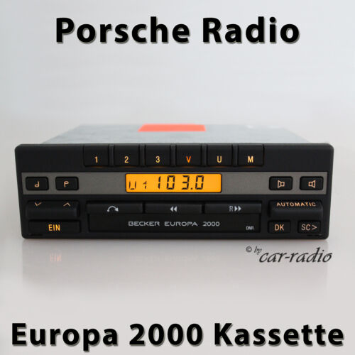 Porsche radio becker - radio, europa